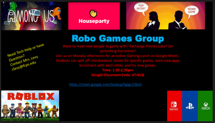 Gaming Group James W Robinson Secondary School - roblox google classroom