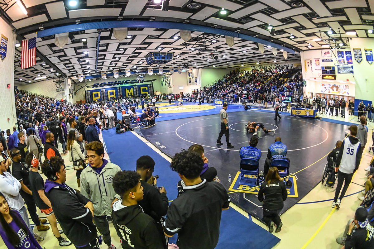 Robinson hosted states last weekend. 