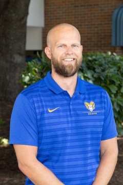 Danny Clements in a blue polo